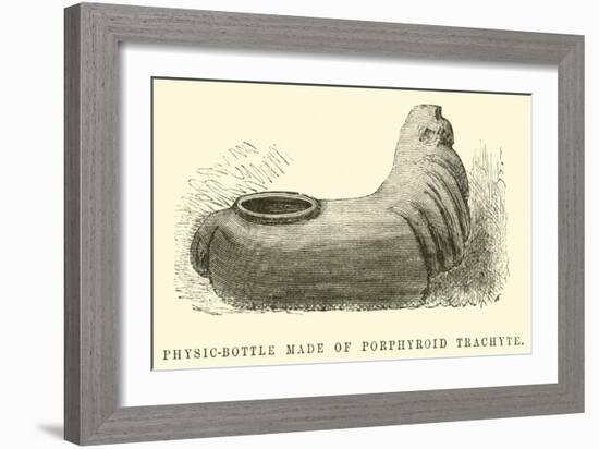 Physic-Bottle Made of Porphyroid Trachyte-Édouard Riou-Framed Giclee Print