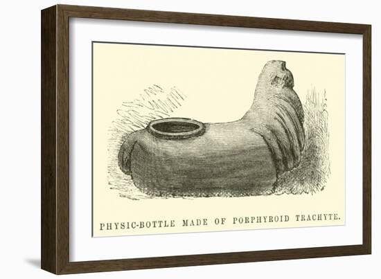 Physic-Bottle Made of Porphyroid Trachyte-Édouard Riou-Framed Giclee Print