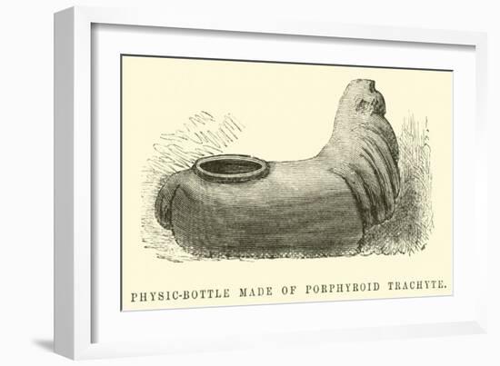 Physic-Bottle Made of Porphyroid Trachyte-Édouard Riou-Framed Giclee Print