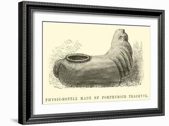 Physic-Bottle Made of Porphyroid Trachyte-Édouard Riou-Framed Giclee Print