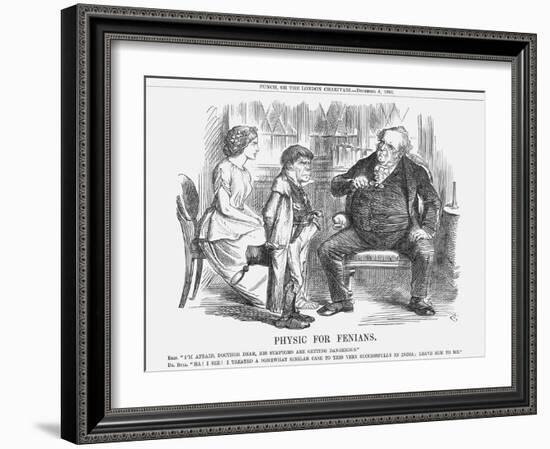 Physic for Fenians, 1866-John Tenniel-Framed Giclee Print