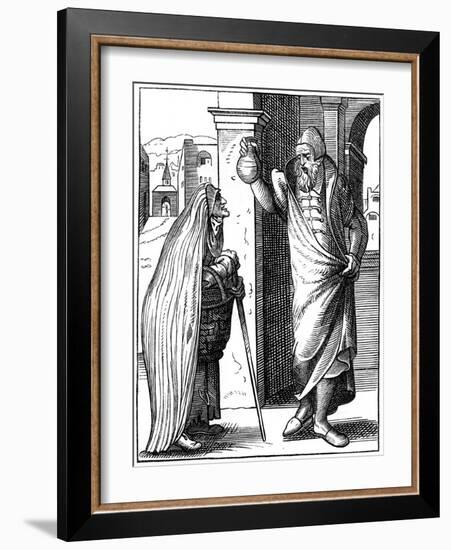 Physician, 16th Century-Jost Amman-Framed Giclee Print