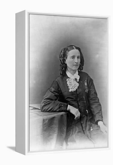 Physician Mary Edwards Walker-Mathew Brady-Framed Premier Image Canvas