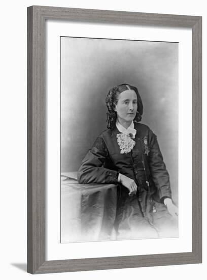 Physician Mary Edwards Walker-Mathew Brady-Framed Photographic Print