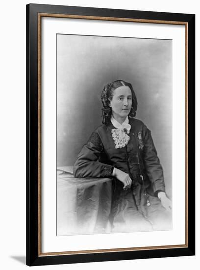 Physician Mary Edwards Walker-Mathew Brady-Framed Photographic Print