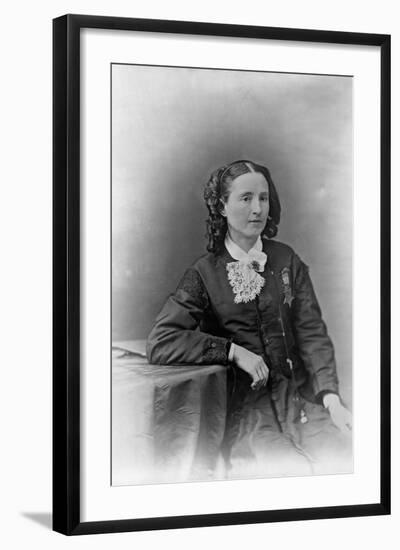 Physician Mary Edwards Walker-Mathew Brady-Framed Photographic Print