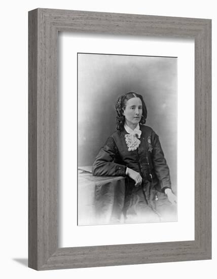 Physician Mary Edwards Walker-Mathew Brady-Framed Photographic Print