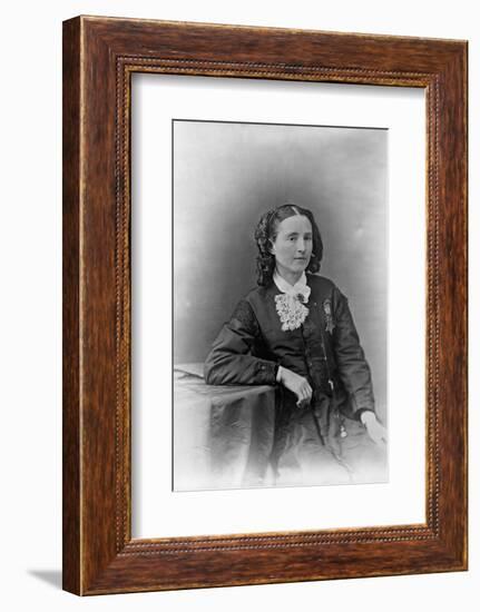 Physician Mary Edwards Walker-Mathew Brady-Framed Photographic Print