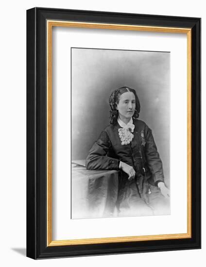 Physician Mary Edwards Walker-Mathew Brady-Framed Photographic Print