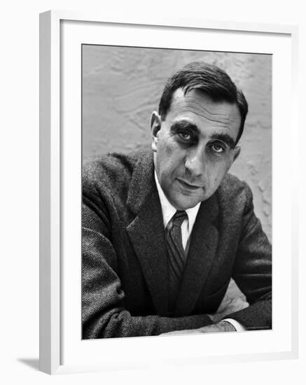 Physicist Dr. Edward Teller-Nat Farbman-Framed Premium Photographic Print