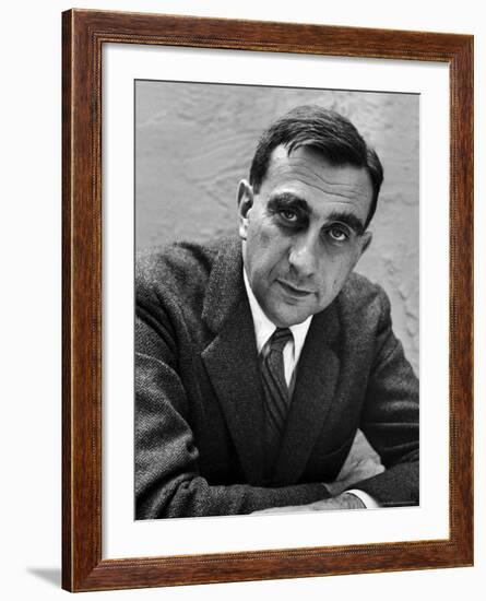 Physicist Dr. Edward Teller-Nat Farbman-Framed Premium Photographic Print