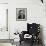 Physicist Dr. J. Robert Oppenheimer at Office Desk-Alfred Eisenstaedt-Framed Premium Photographic Print displayed on a wall