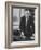 Physicist John A. Wheeler Attending a Meeting-Lisa Larsen-Framed Photographic Print