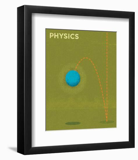 Physics-John Golden-Framed Art Print