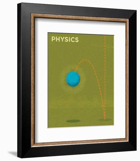 Physics-John Golden-Framed Art Print