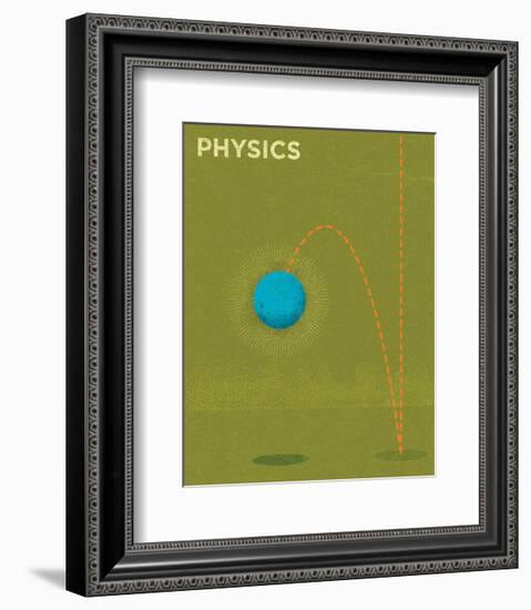 Physics-John Golden-Framed Art Print