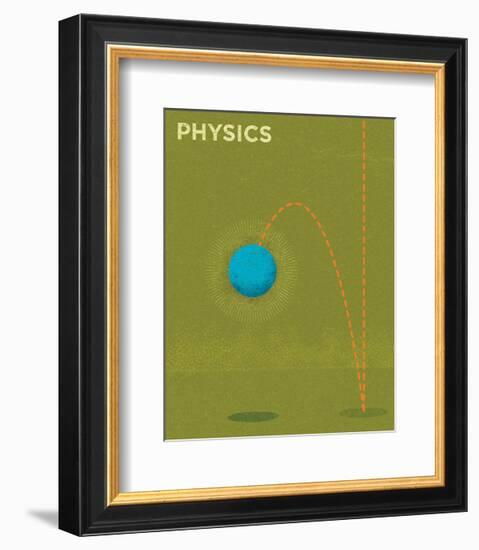 Physics-John Golden-Framed Art Print