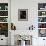 Pianist Arthur Rubenstein at the Piano, Smoking Cigar-Gjon Mili-Framed Premium Photographic Print displayed on a wall