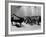 Pianist Artur Rubinstein Taking Bow Next to Grand Piano as Audience Enthusiastically Responds-null-Framed Premium Photographic Print