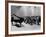 Pianist Artur Rubinstein Taking Bow Next to Grand Piano as Audience Enthusiastically Responds-null-Framed Premium Photographic Print