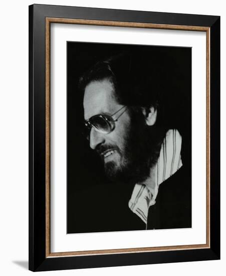 Pianist Bill Evans at the Newport Jazz Festival, Middlesbrough, 1978-Denis Williams-Framed Photographic Print