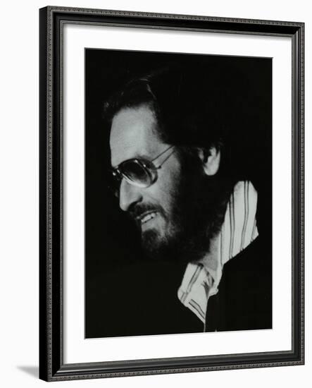 Pianist Bill Evans at the Newport Jazz Festival, Middlesbrough, 1978-Denis Williams-Framed Photographic Print