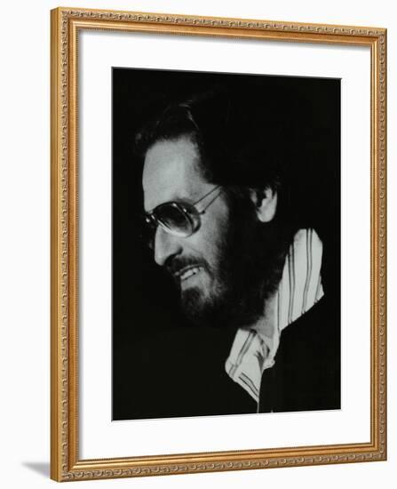 Pianist Bill Evans at the Newport Jazz Festival, Middlesbrough, 1978-Denis Williams-Framed Photographic Print