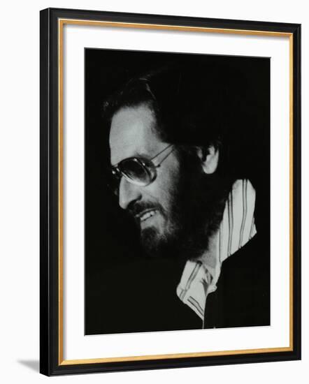Pianist Bill Evans at the Newport Jazz Festival, Middlesbrough, 1978-Denis Williams-Framed Photographic Print