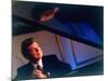 Pianist Van Cliburn Sitting at Steinway Piano at Plaza Hotel-Ted Thai-Mounted Premium Photographic Print