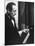 Pianist Vladimir Horowitz Playing the Piano at His Home in New York-Gjon Mili-Mounted Premium Photographic Print