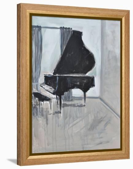PIANO #4-ALLAYN STEVENS-Framed Stretched Canvas