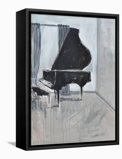 PIANO #4-ALLAYN STEVENS-Framed Stretched Canvas