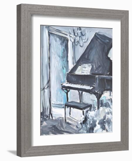 Piano Blues I-Allayn Stevens-Framed Art Print