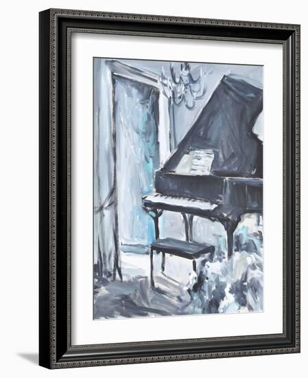 Piano Blues I-Allayn Stevens-Framed Art Print