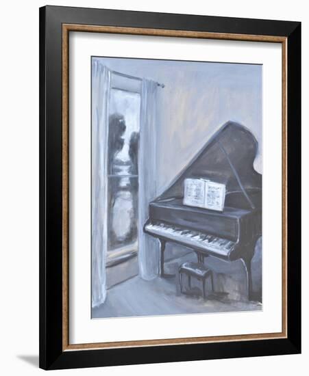 Piano Blues IV-Allayn Stevens-Framed Art Print