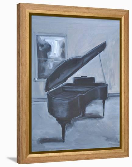 Piano Blues V-Allayn Stevens-Framed Stretched Canvas