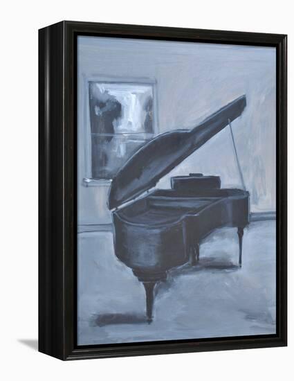 Piano Blues V-Allayn Stevens-Framed Stretched Canvas