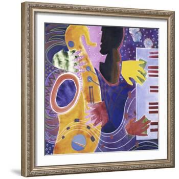 Piano III-Gil Mayers-Framed Giclee Print