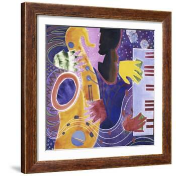 Piano III-Gil Mayers-Framed Giclee Print