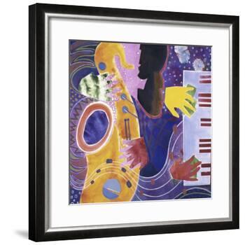 Piano III-Gil Mayers-Framed Giclee Print