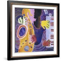 Piano III-Gil Mayers-Framed Giclee Print