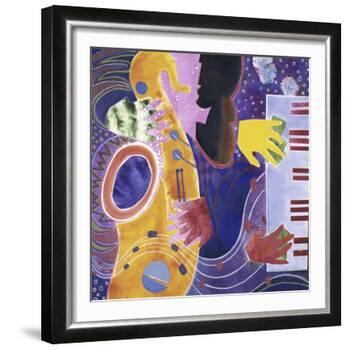 Piano III-Gil Mayers-Framed Giclee Print
