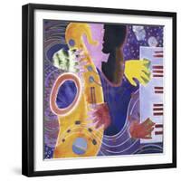 Piano III-Gil Mayers-Framed Giclee Print