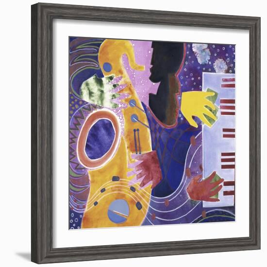 Piano III-Gil Mayers-Framed Giclee Print