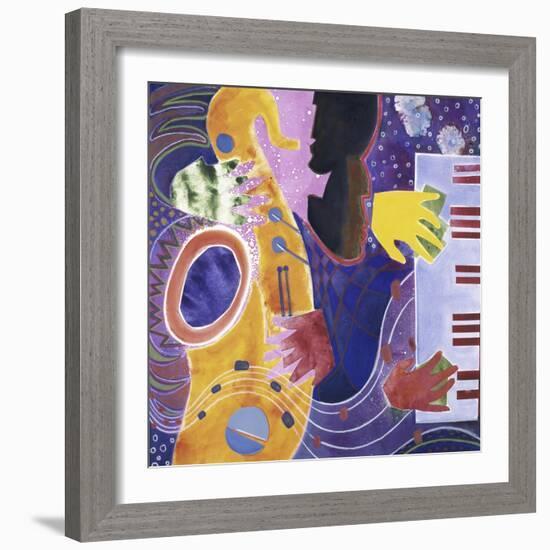 Piano III-Gil Mayers-Framed Giclee Print