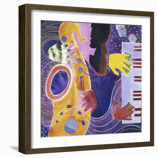 Piano III-Gil Mayers-Framed Giclee Print