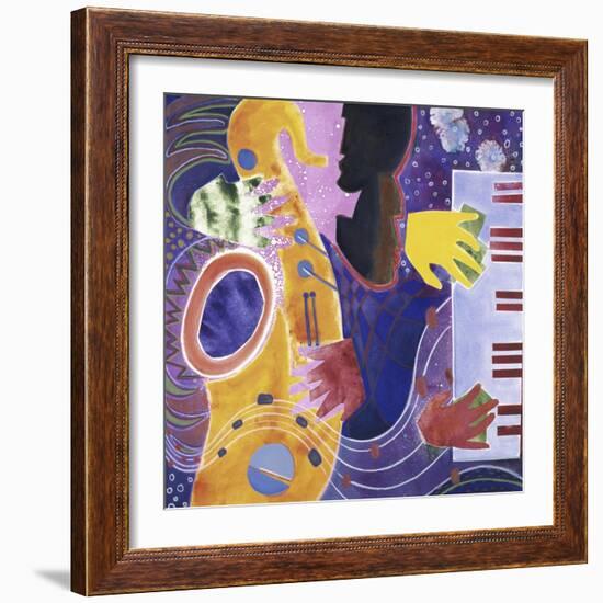 Piano III-Gil Mayers-Framed Giclee Print