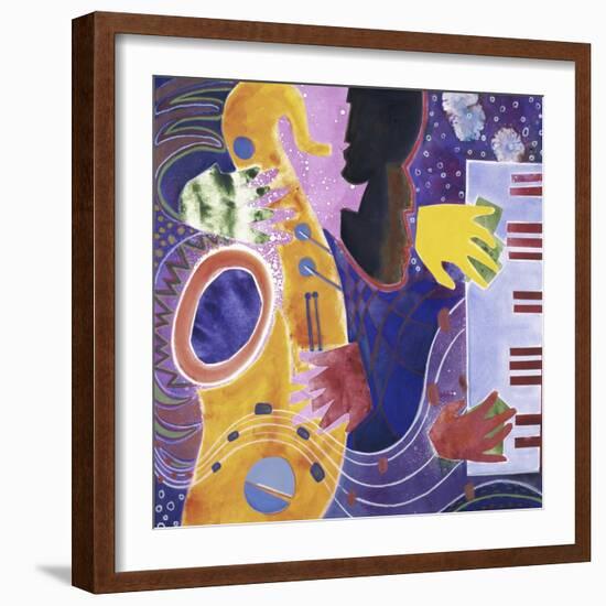 Piano III-Gil Mayers-Framed Giclee Print