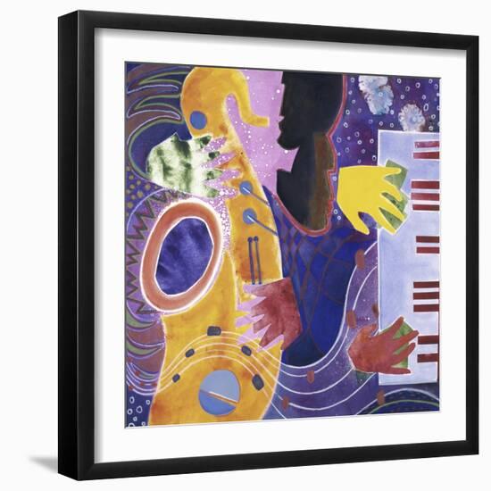 Piano III-Gil Mayers-Framed Giclee Print