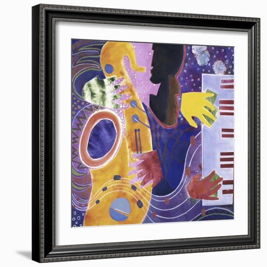 Piano III-Gil Mayers-Framed Giclee Print